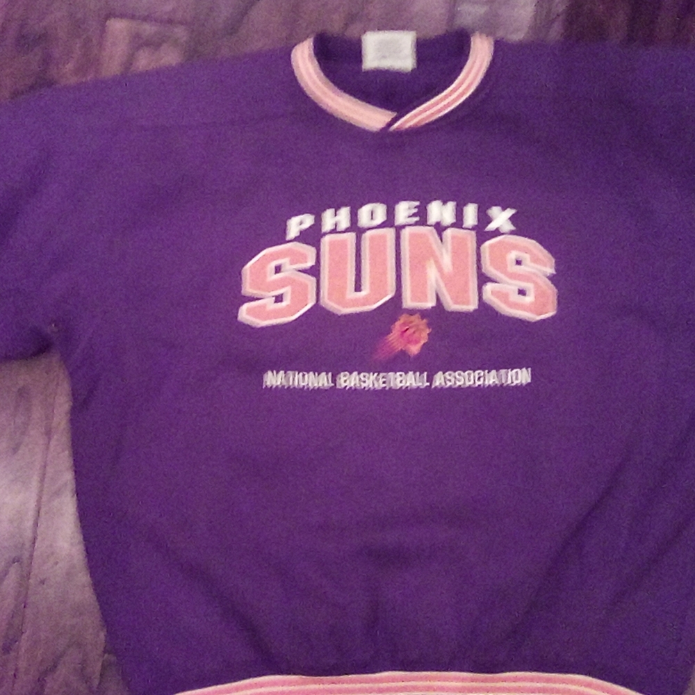 Old school Phoenix suns baskitball sweater